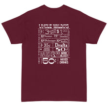 Load image into Gallery viewer, Uncle Waldo's The One & Only WITH DRINK SPECIALS Men's Short Sleeve T-Shirt - Gildan 2000